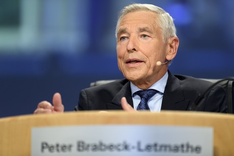 Peter Brabeckletmathe Editorial Stock Photo Stock Image Shutterstock