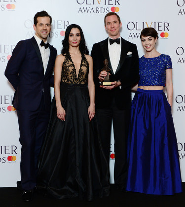 Winners Room for The Olivier Awards, London, UK - 09 Apr 2017