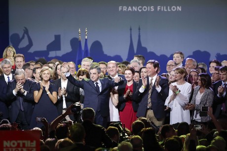 Francois Fillon campaign rally, Paris, France - 09 Apr 2017