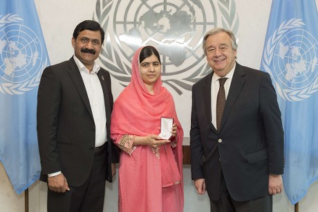 Malala Yousafzai named UN Messenger of Peace at the United Nations Headquarters, New York, USA - 10 Apr 2017