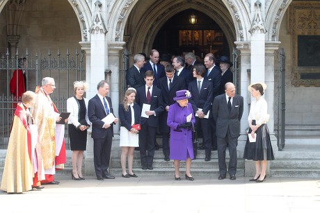 Service of Thanksgiving for the Life and Work of the Earl of Snowdon, St Margaret's Church, Westminster Abbey, London, UK - 07 Apr 2017