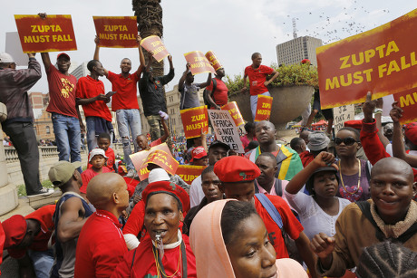 Members Economic Freedom Fighters Eff Hold Editorial Stock Photo 