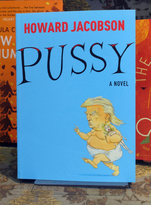 Satirical novel 'Pussy' by Howard Jacobson in London bookshop window, UK - 12 Apr 2017