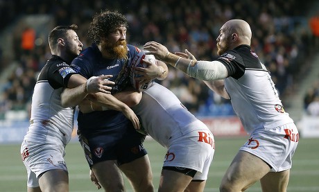Widnes Vikings v St Helens, Betfred Super League, Rugby League, Select Security Stadium, Widnes, UK - 21 Apr 2017