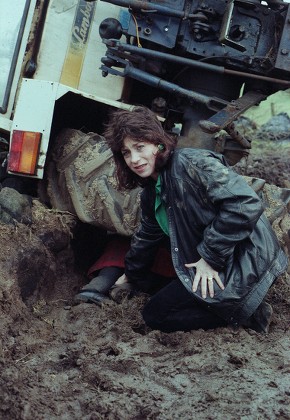 Donna Trapped Underneath Fallen Tractor On Editorial Stock Photo ...