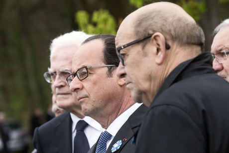 French President attends the commemorations of the Chemin des Dames 100th anniversary, Cerny En Laonnois, France - 16 Apr 2017