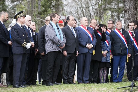 French President attends the commemorations of the Chemin des Dames 100th anniversary, Cerny En Laonnois, France - 16 Apr 2017