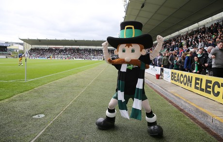 Plymouth Argyle Mascot Pilgrim Pete During Editorial Stock Photo ...