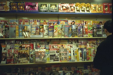 Magazines Soft Porn Pornography Men Only Editorial Stock Photo - Stock