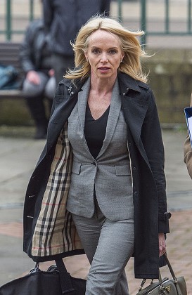 Kate Blackwell Pictured Prosecutor Footballer Adam Editorial Stock