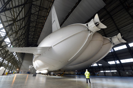 Revolutionary Airlander 10 Hybrid Airship Largest Editorial Stock Photo ...