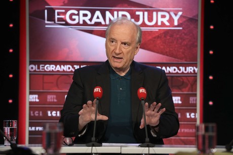 Hubert Vedrine interviewed on RTL Radio Station, Paris, France - 15 Apr 2017