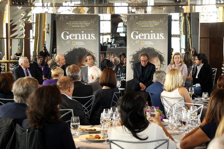 Special New York lunch for National Geographic's 'Genius', USA - 20 Apr 2017