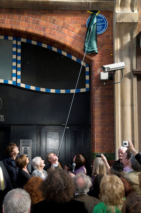 Keith Moon Blue Plaque unveiling by Roger Daltrey, 90 Wardour Street, the venue of the Old Marquee Club, Soho, London, Britain  - 08 Mar 2009