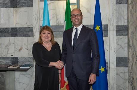 Argentinian Foreign Minister Susana Malcorra visits Spain, Rome, Italy - 21 Apr 2017