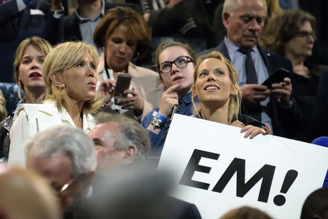 Emmanuel Macron presidential campaigning, Bercy Arena, Paris, France - 17 Apr 2017