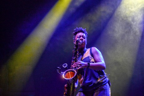 Yolanda Brown in concert at  St David's Hall, Cardiff, Wales, UK - 23 Apr 2017