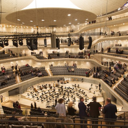 Concert Hall Within Elbphilharmonie Hamburg Germany Editorial Stock ...