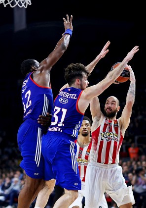 Anadolu Efes Istanbul V Olympiacos Piraeus, Euroleague Basketball Game ...