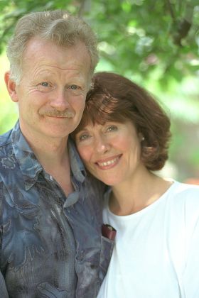 Actress Elisabeth Sladen Who Was A Dr Who Girl Also With Husband Actor Brian Miller 