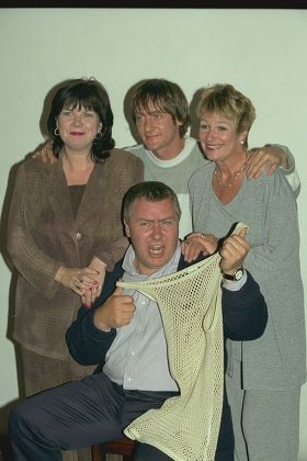 Photocall For New Television Series Of Bbc's Rab C Nesbit. At Photocall Were Gregor Fisher Elaine C Smith Barbara Rafferty & Tony Roper 