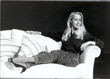 Actress : Georgina Hale Sitting On Sofa 