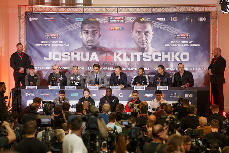 Boxing - Anthony Joshua v Wladimir Klitschko - Press Conference Sky Sports Studios, London, United Kingdom - 26 Apr 2017