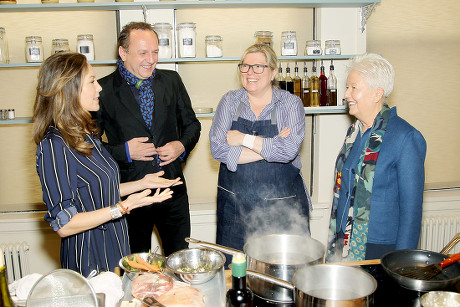 Sony Pictures Classics' 'Paris Can Wait' Cooking Demo by Chef Maria Sinskey with cast Diane Lane, Arnaud Viard and Director Eleanor Coppola, New York, USA - 27 Apr 2017