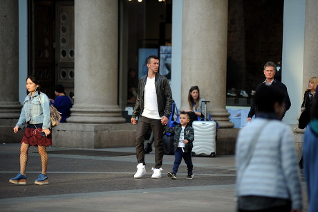 Leonardo Ivan Perisic out and about, Milan, Italy - 28 Apr 2017