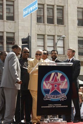 The Miracles honoured with a Star on the Hollywood Walk of Fame, Los Angeles, California, America - 20 Mar 2009