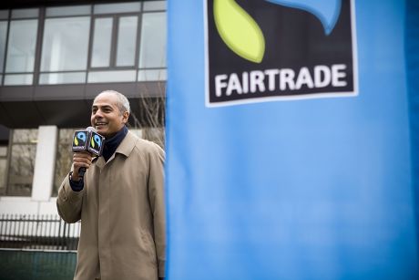 Launch of Fair Trade Fortnight, South Bank, London, Britain  - 22 Feb 2009