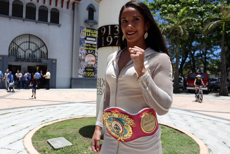 Puerto Rican Boxer Amanda Serrano Poses Editorial Stock Photo - Stock ...