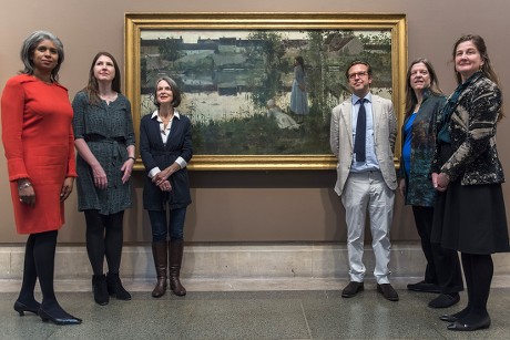 Le Passeur by William Stott unveiled at Tate Britain, London, UK - 05 May 2017