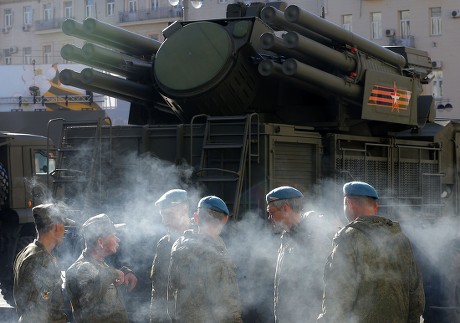 Russian Pantsir Missile Artillery Weapon System Editorial Stock Photo ...