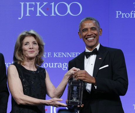 Former US President Obama awarded 2017 JFK Profile in Courage Award, Boston, USA - 07 May 2017
