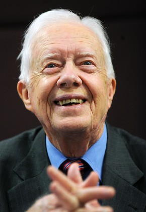 Former Us President Jimmy Carter Gestures Editorial Stock Photo - Stock ...