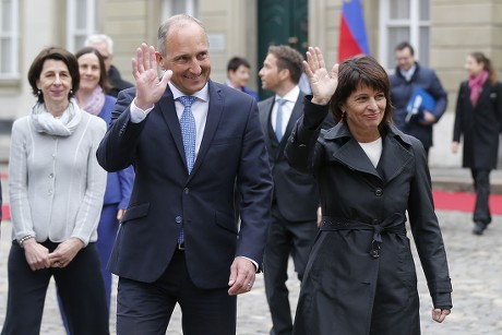 The Prime Minister of Liechtenstein visits Switzerland, Bern - 08 May 2017