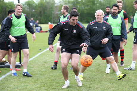 Saracens Training, Rugby Union, Old Albanians, St. Albans, Herts, UK - 09 May 2017