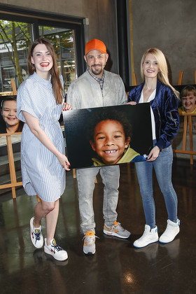Vernissage of the project donate a smile, Hamburg, Germany - 10 May 2017
