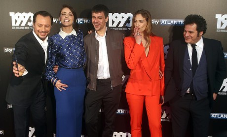 Photocall for tv series '1993', Milan, Italy - 11 May 2017