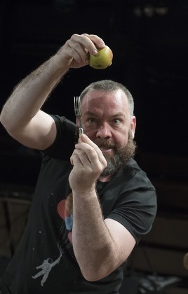 'Life of Galileo' Play performed at the Young Vic Theatre, London, UK, 13 May 2017