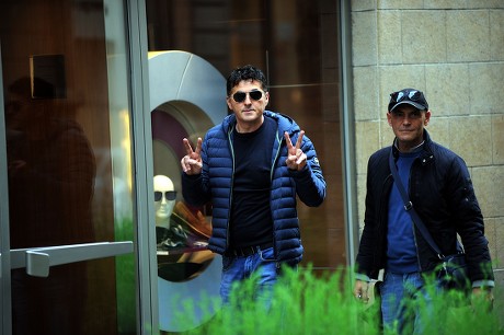 Teo Mammuccari out and about, Milan, Italy - 12 May 2017