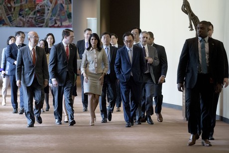 UN Security Council  meeting on North Korea, New York, USA - 16 May 2017