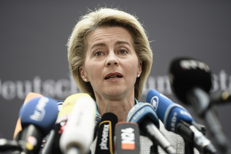 German Defense Minister Ursula Von Der Editorial Stock Photo Stock german-defense-minister-ursula-von-der-editorial-stock-photo-stock