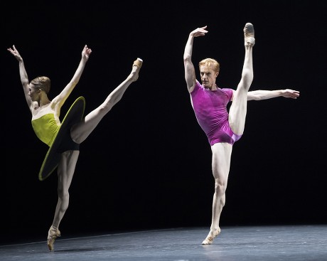 'Vertiginous Thrill of Exactitude' Ballet performed by the Royal Ballet at the Royal Opera House, London, UK, 18 May 2017