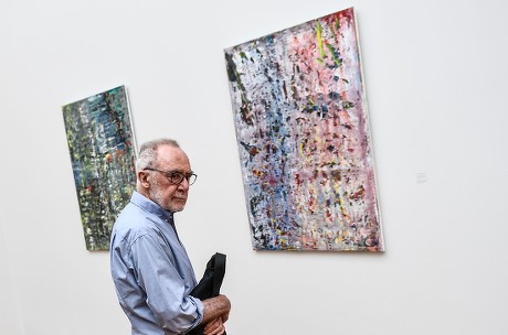 'Gerhard Richter.New Paintings' exibition, Dresden, Germany - 19 May ...