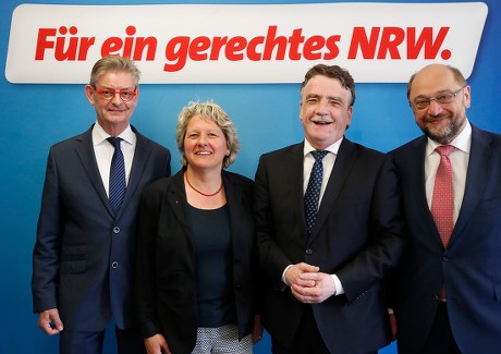Executive Committee Meeting of Social Democratic Party in North Rhine-Westphalia, Duesseldorf, Germany - 19 May 2017