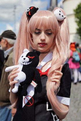 Cosplayers Pose During Japan Day Duesseldorf Editorial Stock Photo - Stock  Image