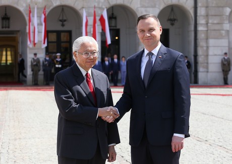 President of Singapore Tony Tan Keng Yam visits Poland, Warsaw - 22 May 2017