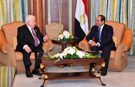 Egyptian President Abdel Fattah al-Sisi meets with Iraqi President Fouad Masoum, Riyadh, Saudi, Arabia - 21 May 2017